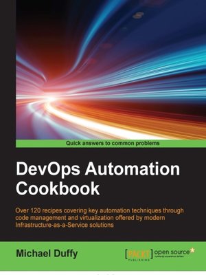 cover image of DevOps Automation Cookbook
